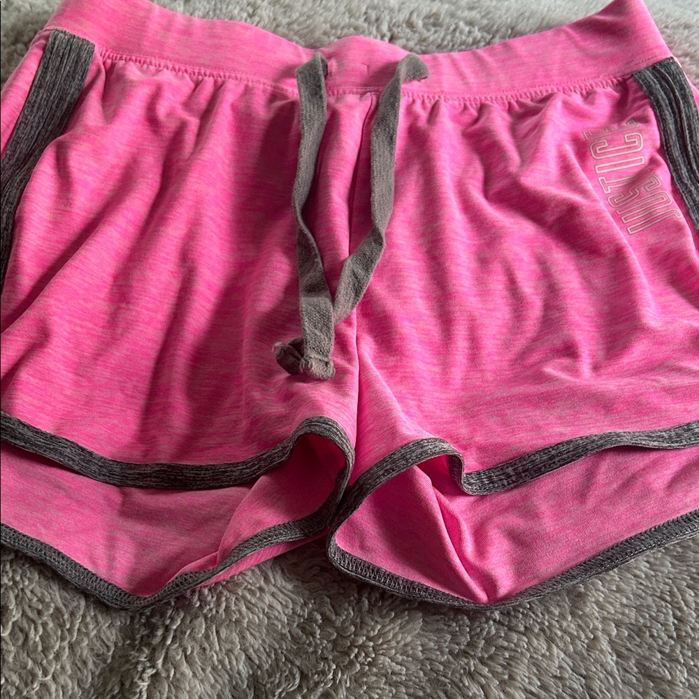 Justice Pink and Gray Kids Shorts